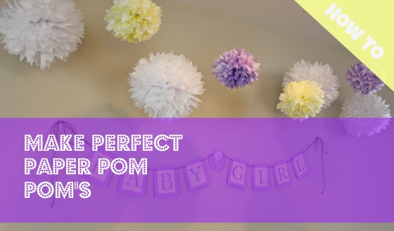 make perfect paper pom poms